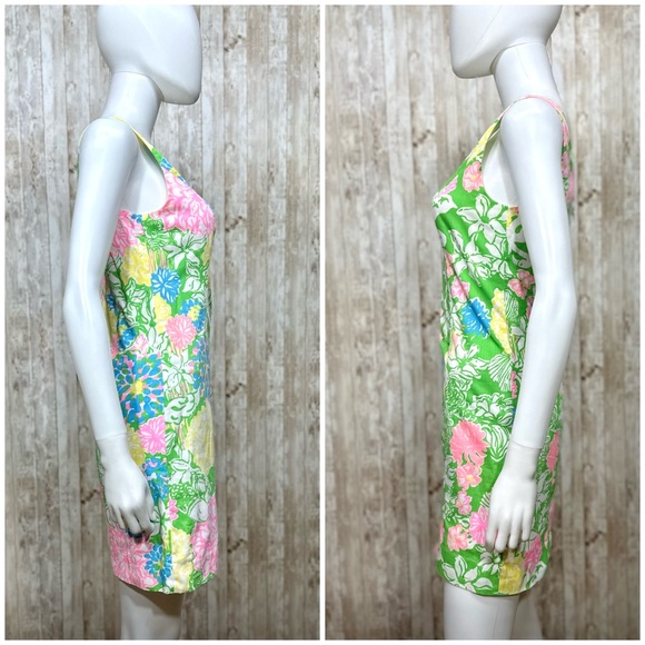 Lilly Pulitzer Cathy Shift Dress in Hibiscus Stroll [AA157] - Picture 2 of 7